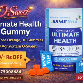 Ultimate Health Gummy Sugar Free Orange (30 Gummies) | Agravatam O-Sweet Ahmedabad, gujarat, India
