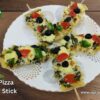 Cheesy Pasta Pizza Sticks Ayurvedic Fusion Snack