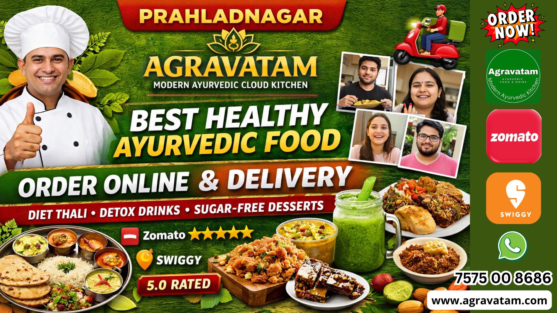 Prahladnagar Agravatam Modern Ayurvedic Cloud Kitchen