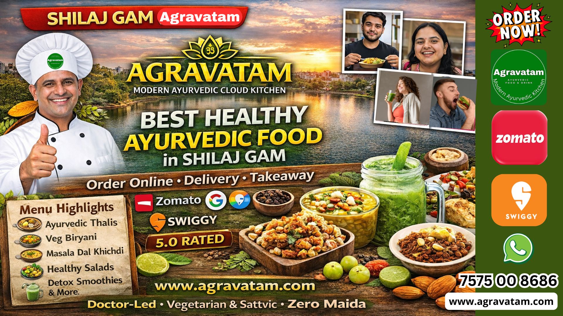 Shilaj gam Top Diet & Best Healthy Ayurvedic Food Order Online • Delivery & Takeaway by Agravatam Modern Ayurvedic Cloud Kitchen