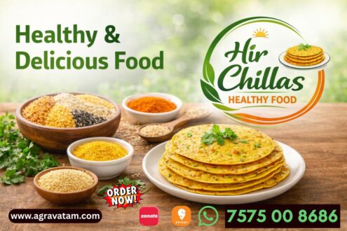 Hir Chillas Healthy Food by Agravatam Modern Ayurvedic Food, Ahmedabad