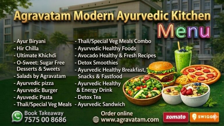 Menu Ayurvedic Cloud Kitchen & Healthy Food Delivery in Ahmedabad, Gujarat, India